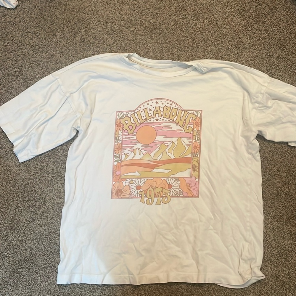 billabong child’s over sized tee